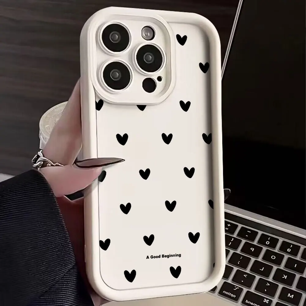 Funda de teléfono con estampado amoroso, carcasa de pantalla completa para Xiaomi Redmi Note 9, 9S, 10, 10C, 11, 12, 12C, 13, 13C, 14C, A3, Pro Plus K30, 4G, 5G - imagen 5