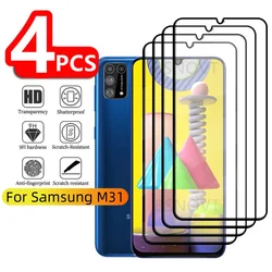 Samsung Galaxy M31 Protector Pantalla Vidrio Templado Cobertura Total