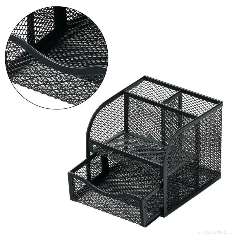 D5BB Multifuncional Pen Pen Support Space Saving Organizadores Oficina para Pen, grapadores - imagen 4