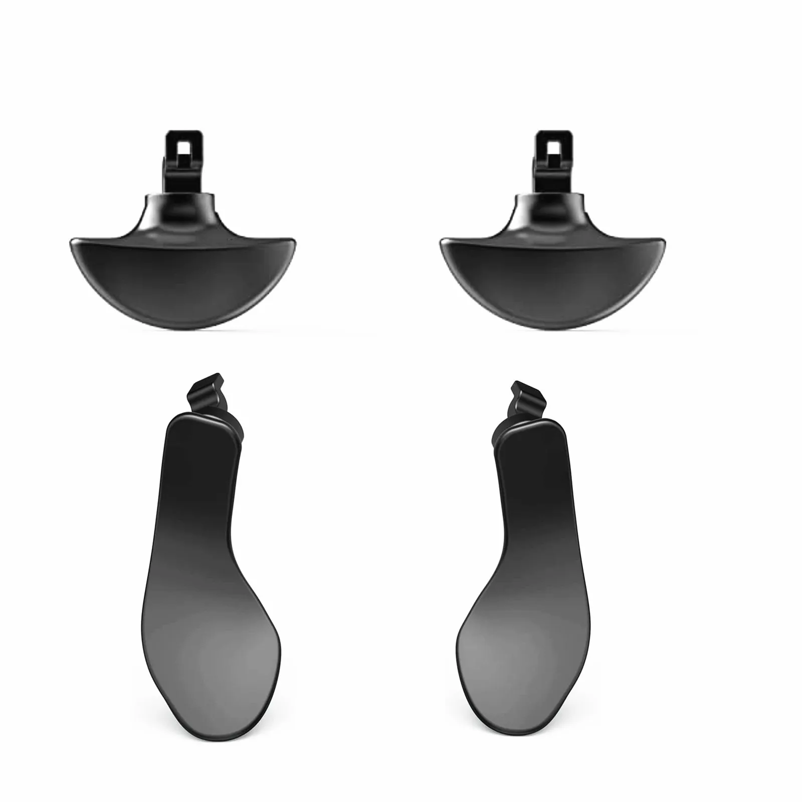 Paletas traseras de Metal para PS5 Edge Controller, accesorios intercambiables, botón trasero DIY, PS5 multicolor para piezas de reparación, 4 piezas por juego - imagen 3