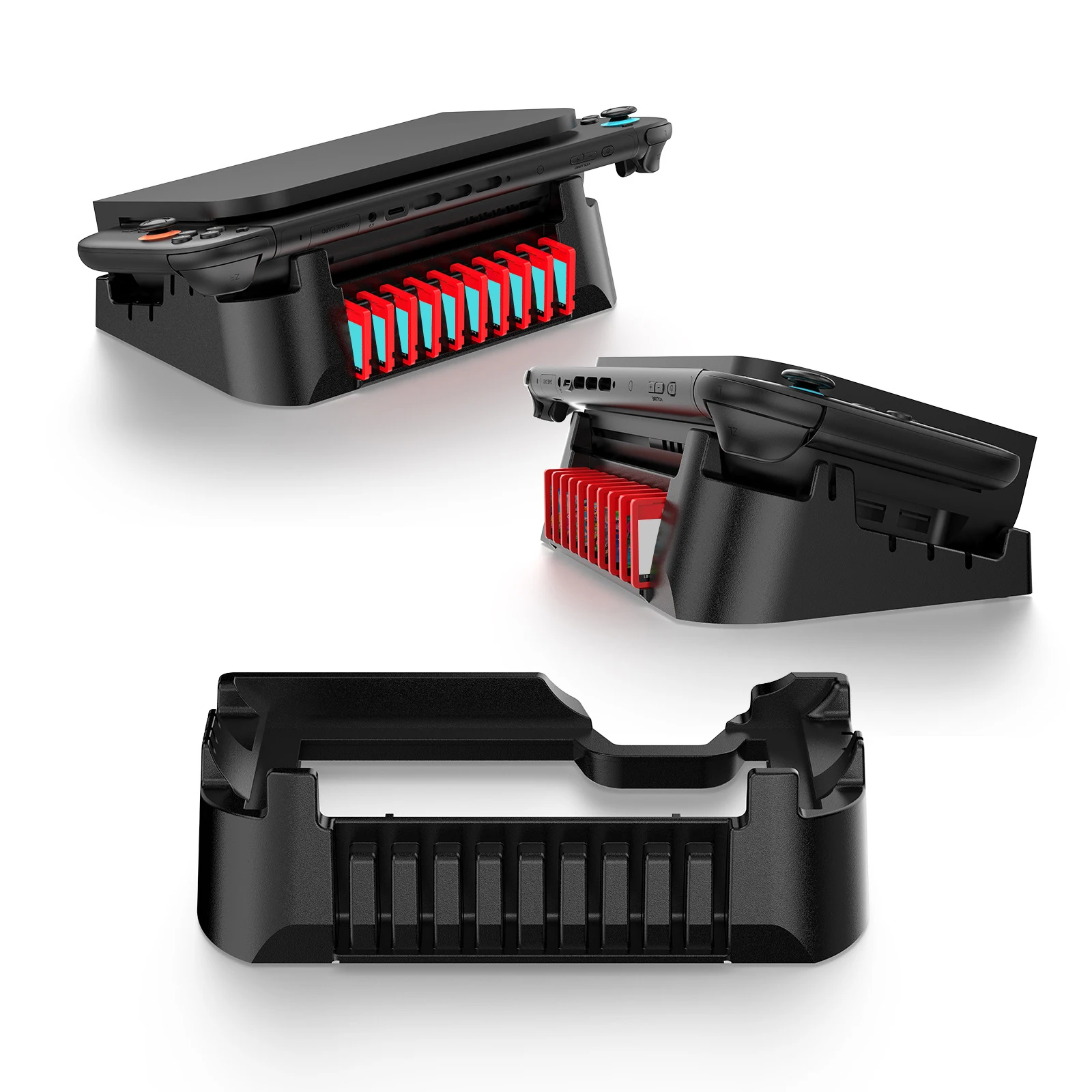 Estante de almacenamiento para consola de juegos, Base de estación de carga para Switch 2, Base Horizontal, accesorios para consola - imagen 2