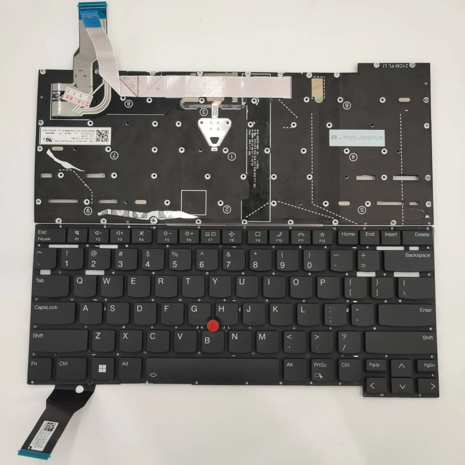 Diseño SP de EE. UU. para Lenovo Thinkpad P1 Gen 4 X1 Extreme 4th Gen T14S Gen2 20WM 20WN 20XF 20XG 5M11C47904 5M11F2456 teclado para ordenador portátil