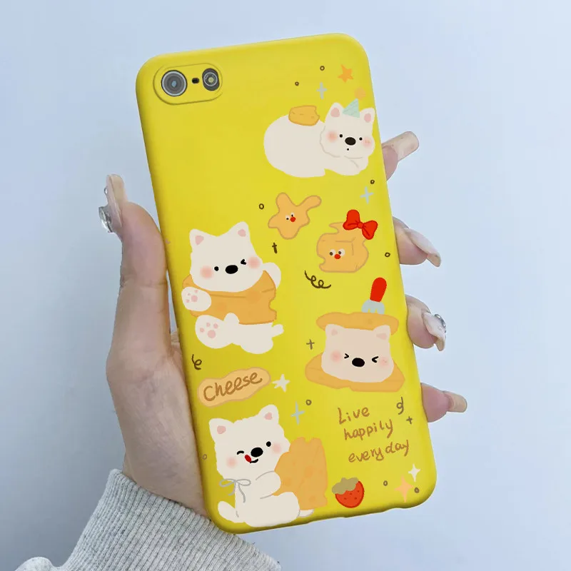 Para Apple iPhone 5 funda lindo astronauta Panda funda trasera de silicona suave para teléfono para IPhone SE 2016 Phone5 5s A1428 A1429 Capas 4,0" - imagen 3