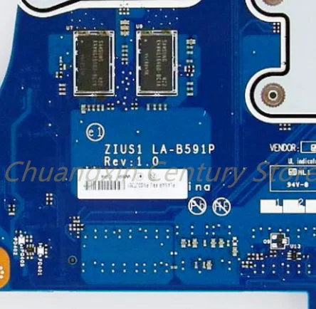 Adecuado para Lenovo Thinkpad Yoga S5 15 Yoga15 placa base para ordenador portátil LA-B591P con I5-5200U I7-5500U CPU 840M 2GB GPU 100% probado - imagen 4