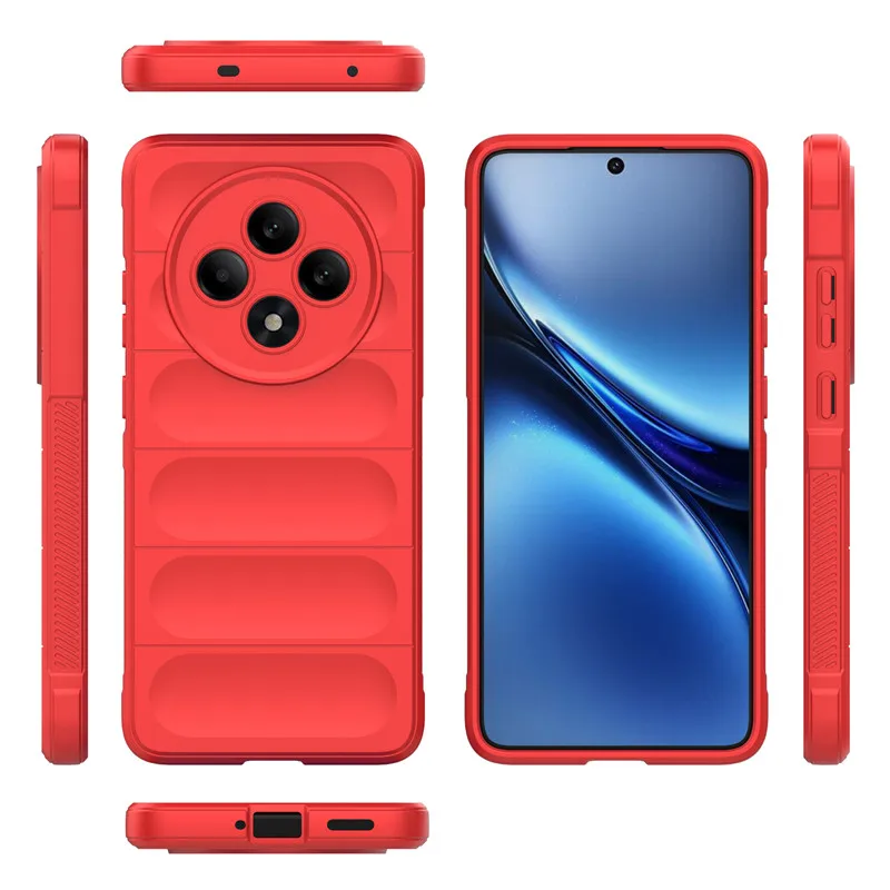 Para OPPO Reno12 FS Funda OPPO Reno12 F FS Funda de silicona suave Protector de parachoques Fundas protectoras para teléfono en OPPO Reno 12 F FS Funda - imagen 3
