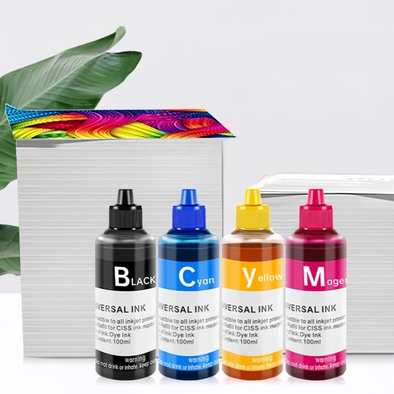 Tinta de tinte de 100ml Compatible con kits de recarga de tinta Brother LC203 MFC J4320DW J4420DW J4620DW J5520DW J5620DW J5720DW impresora de tinta