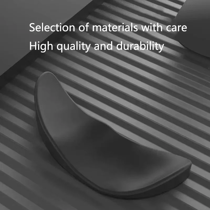 Alfombrilla de ratón ergonómica de silicona, reposamuñecas aerodinámico de Gel, soporte antideslizante, reposamuñecas de silicona, alfombrilla Vertical para ordenador - imagen 2