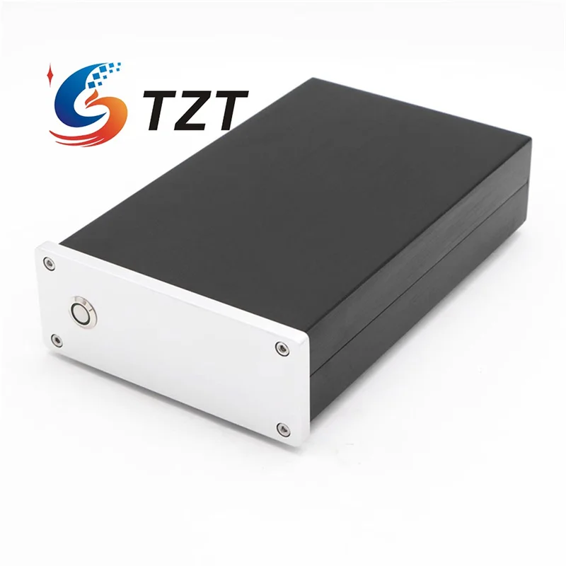 Fuente de alimentación lineal TZT R-50W STUDER900 con panel frontal plateado y salida de 2 canales DC 1-5V 2A DC 2-5V 2A/DC 1-12V 2A DC 2-12V 2A