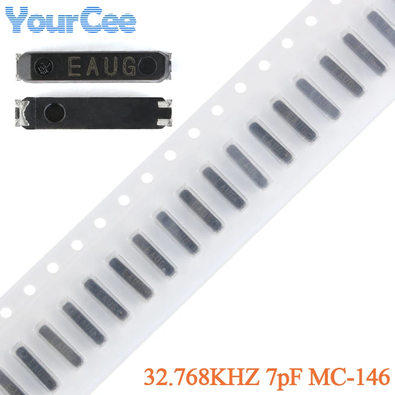 5 uds SMD 32.768KHZ oscilador de cristal pasivo 12.5PF 7PF 9PF FC-12(2012) FC-135(3215) MC-146(7015) MC-306(8032) - imagen 5
