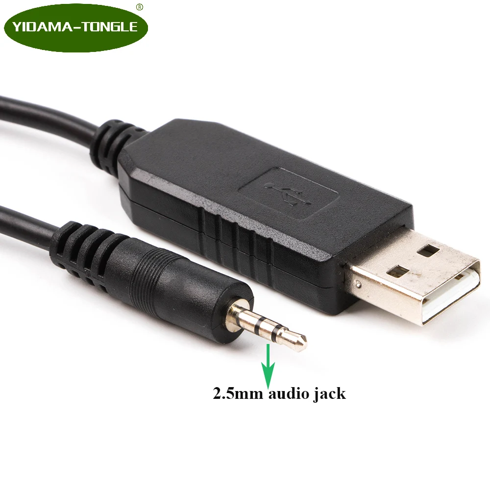 Cable adaptador USB TTL 3,3 v FTDI a Jack de Audio de 2,5mm para medidor de glucosa Areo Glucomen Ready Datenkabel compatible con Win7 8 10 Android - imagen 2