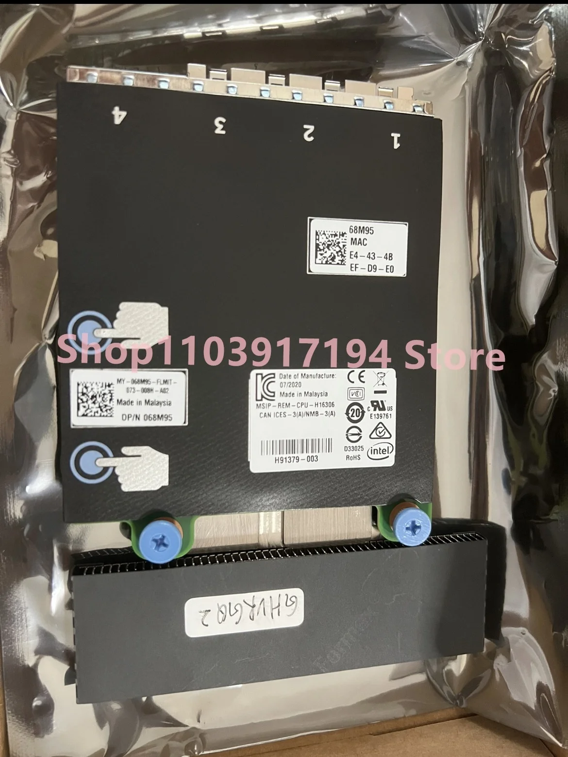 X710-DA4 tarjeta hija de red integrada rNDC 068M95 68M9 de cuatro puertos - imagen 3