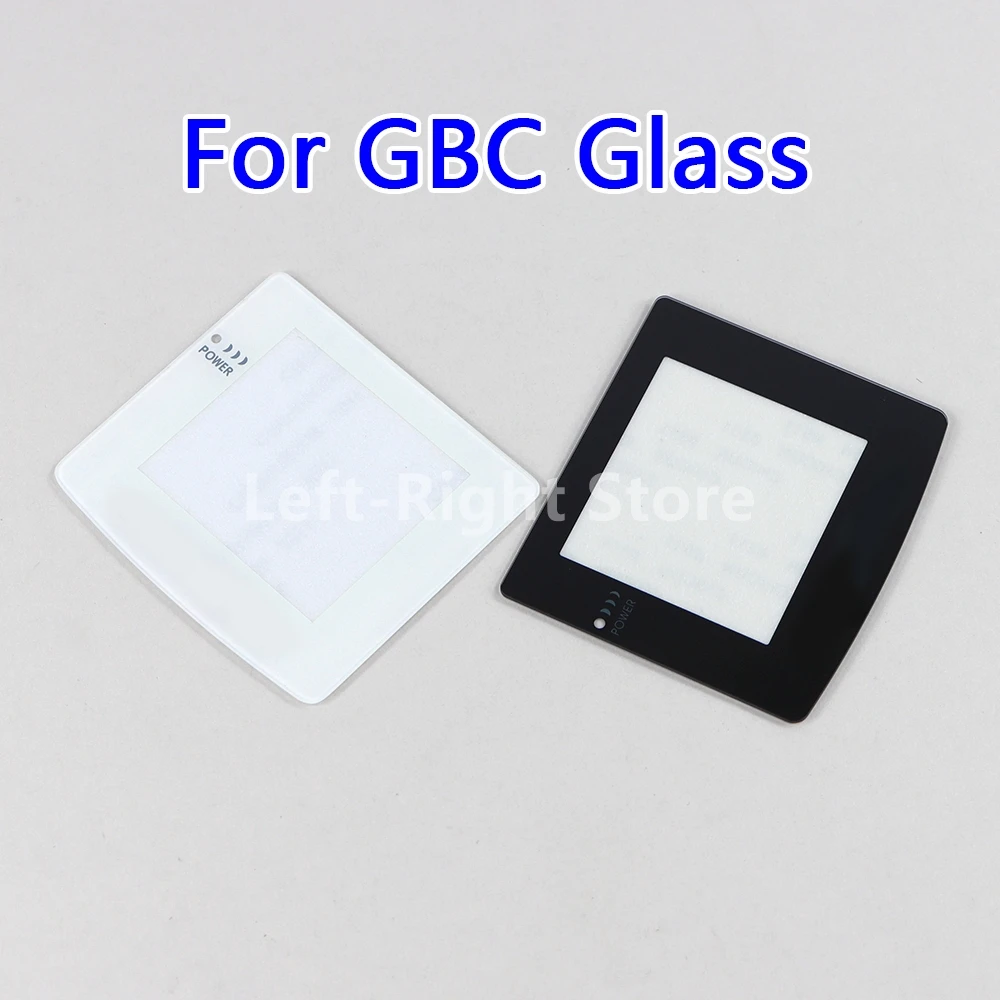 100 Uds para Nintendo Color GBC Gameboy pantalla protectora de repuesto para consola de juegos cubierta de lente de pantalla de cristal gris oscuro