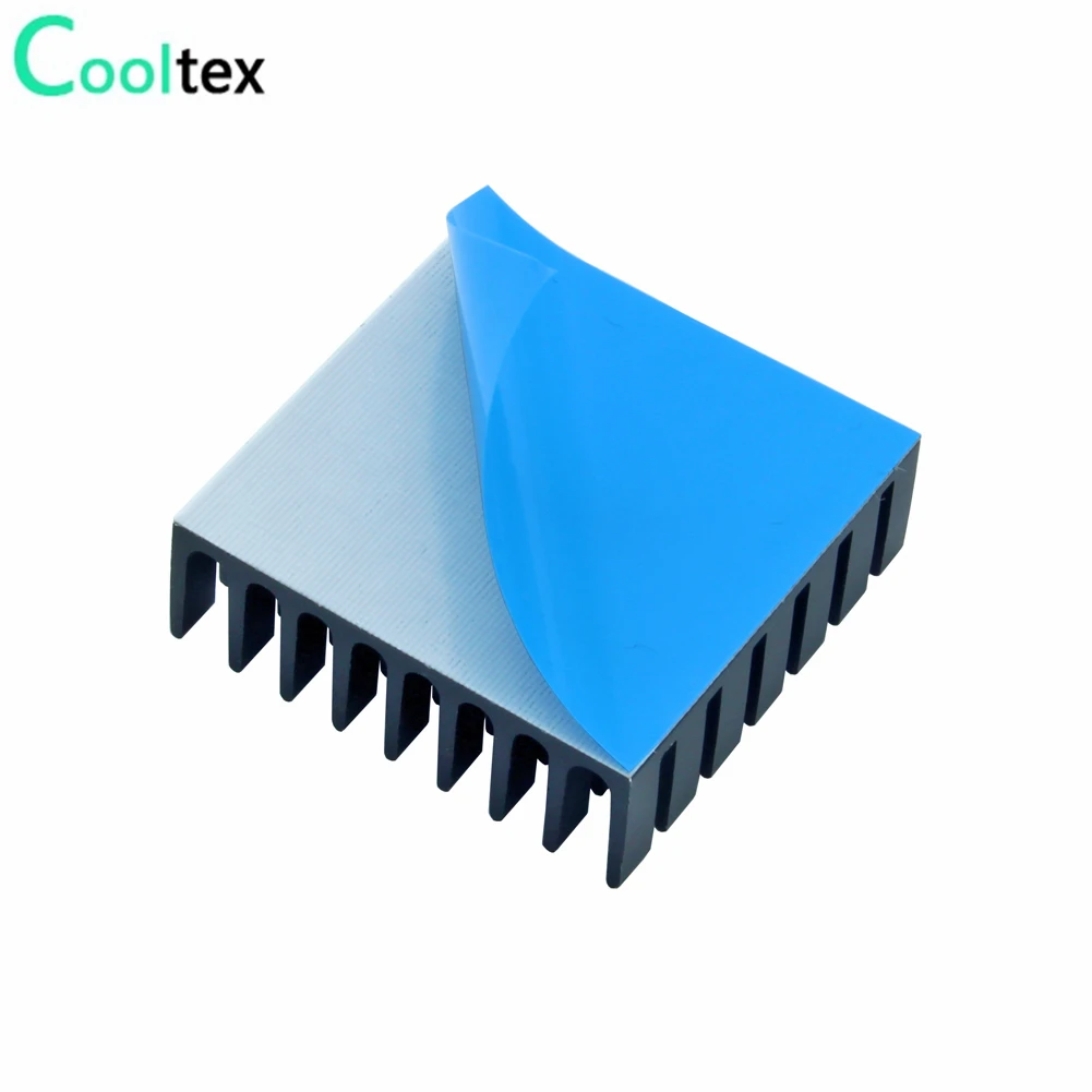 Disipador de calor de aluminio de 20 piezas, 30x30x10mm, para Chip electrónico, circuito integrado, disipación de calor con cinta conductora térmica - imagen 5