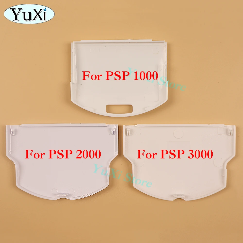 1 unidad para PSP 1000 2000 3000 cubierta trasera de batería tapa de puerta trasera de batería para PSP1006 3006 2000 reemplazo de carcasa protectora - imagen 3