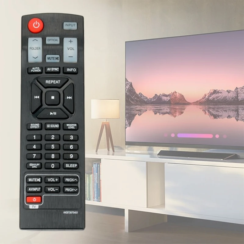 AKB 73575401   Control remoto aplicable Compatible con barra de sonido inalámbrica LG NB5540 NB4540 NB3530A LAP440 Nb4542 NB3520A - imagen 4