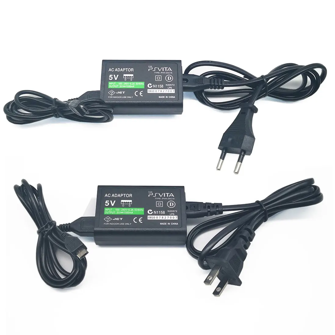 Nuevo cargador doméstico fuente de alimentación 5V adaptador de CA para PS Vita 2000 Cable de carga USB para Psvita PSV 2000 enchufe UE EE. UU. - imagen 2