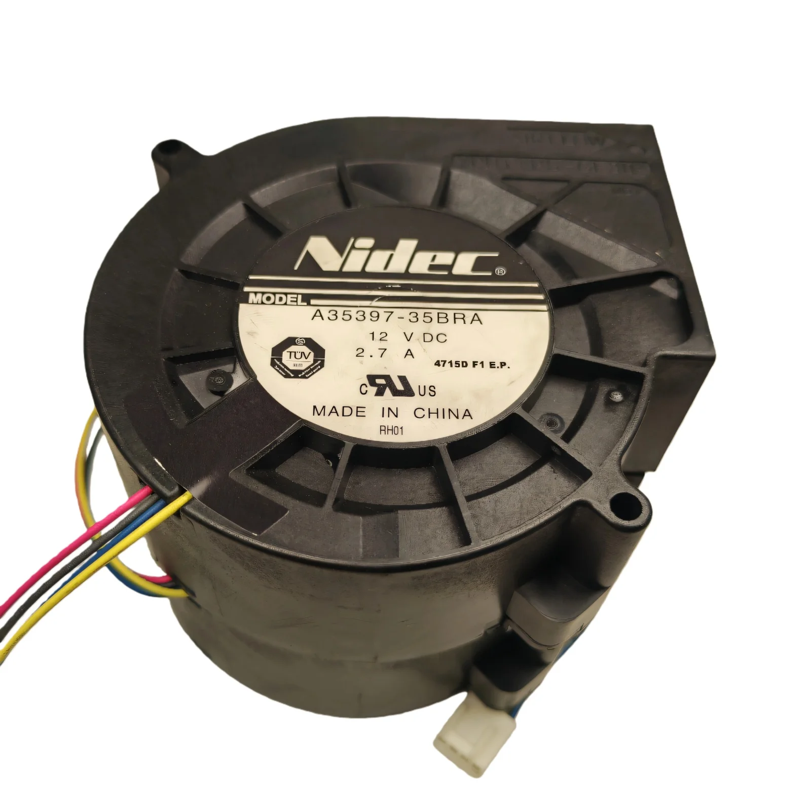 1 Uds A35397-35BRA 12V 2.7A 97x97x33mm ventilador Turbo de alta velocidad 5200RPM ventilador de refrigeración Industrial PWM de 4 cables para parrilla de barbacoa H - imagen 5