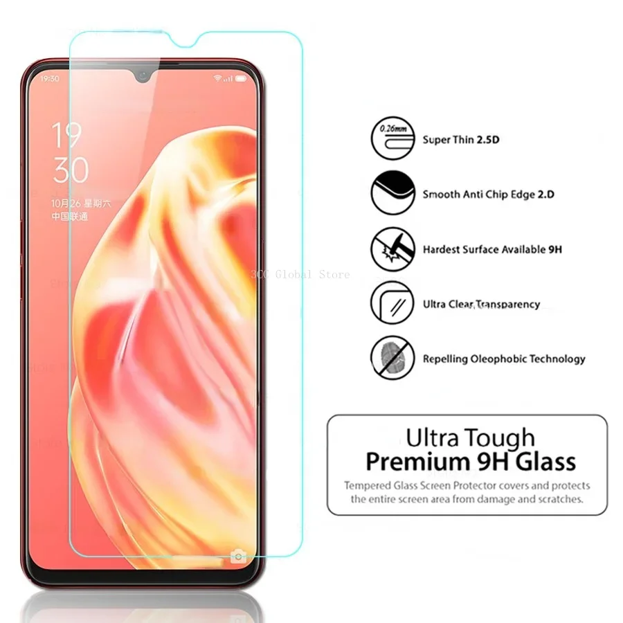 Vidrio templado para Huawei P20 P30 Lite Y7 Pro P40 Mate 20 X Nova 7i 7 SE 8i Y7 Y7P Y5P Y6P Y6s Honor 8X Y9 HD película protectora - imagen 5