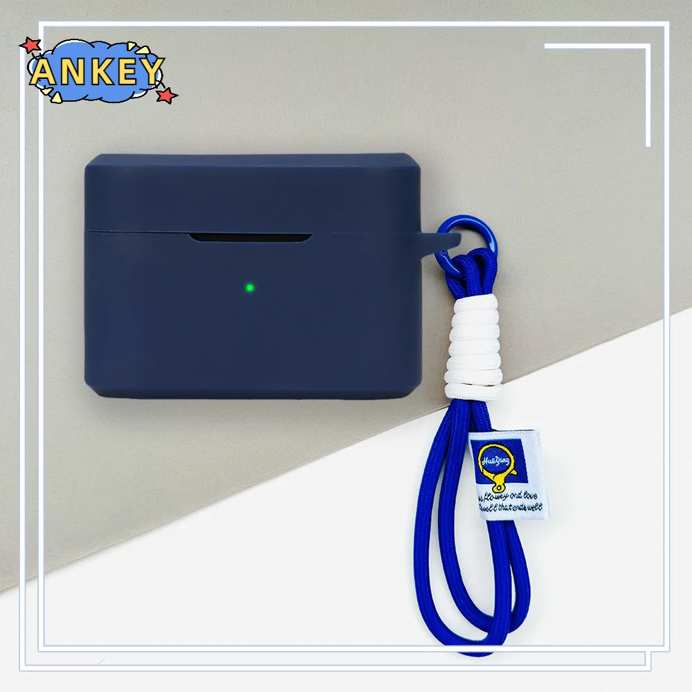 Funda para 1MORE Q30 cordón de nailon cubierta protectora suave carcasas EC305 funda antipolvo accesorios de correa de cuerda de mano - imagen 5