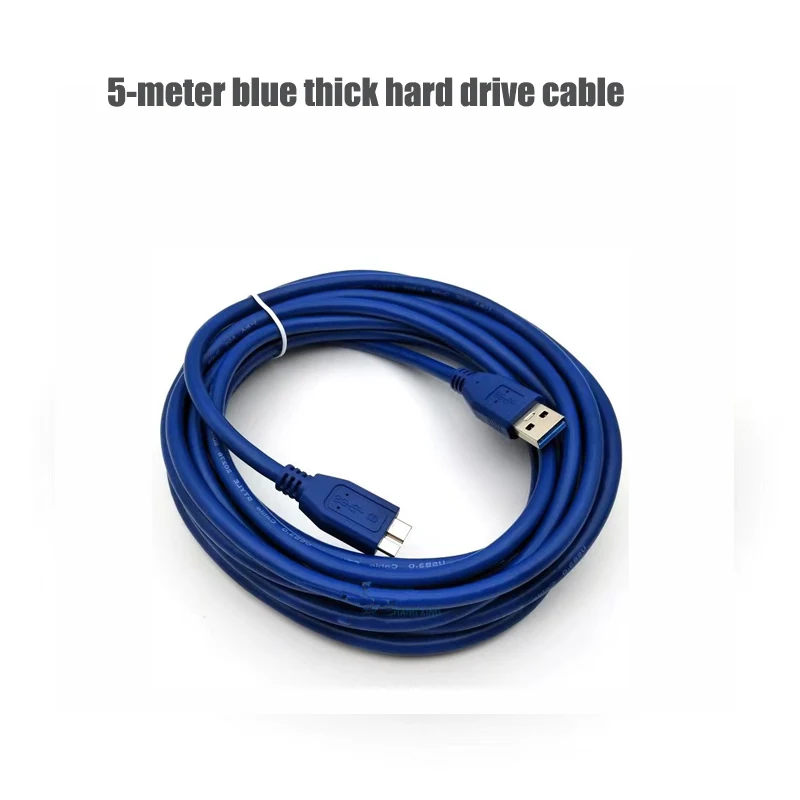 Cable de datos de disco duro móvil USB extendido de alta velocidad, adecuado para Samsung NOTE3 S5, Cable de carga de 1,5/3/5 metros - imagen 4