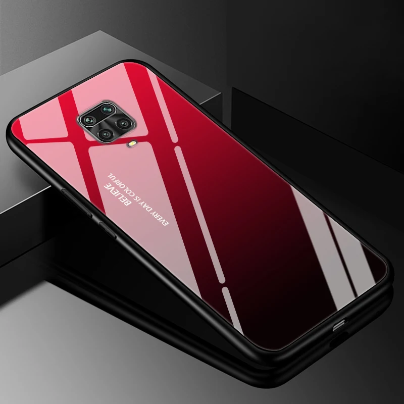 Funda de vidrio templado para Xiaomi Redmi Note 9 9S 10T 10 Pro 10S 4G 5G 8 8T 8 Pro funda rígida Redmi 12 4G TPU parachoques - imagen 5