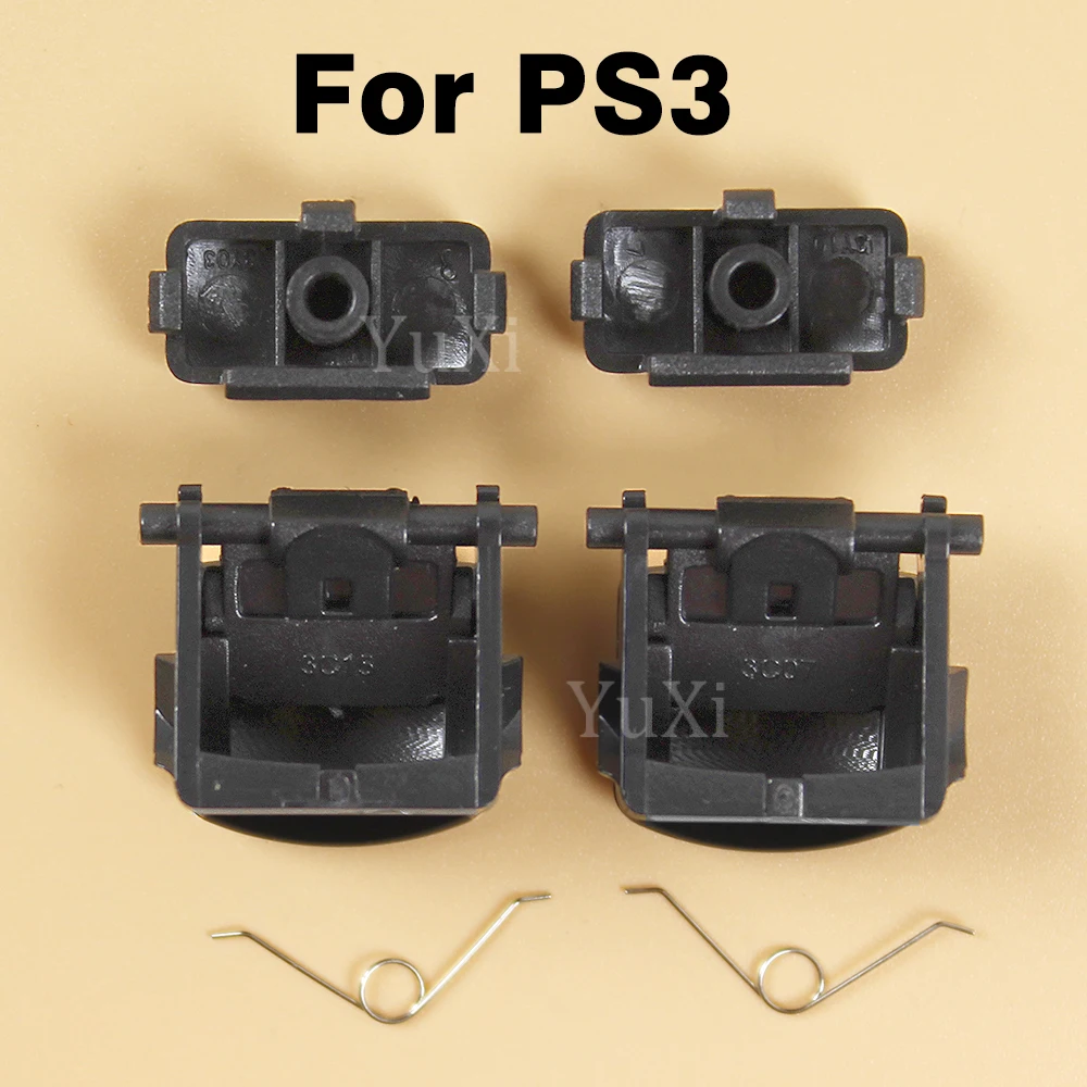 1 Juego para PS3 botón de disparo L1 R1 L2 R2 Kit de resortes clave para PlayStation 3 Gamepad controlador negro accesorios de repuesto - imagen 2