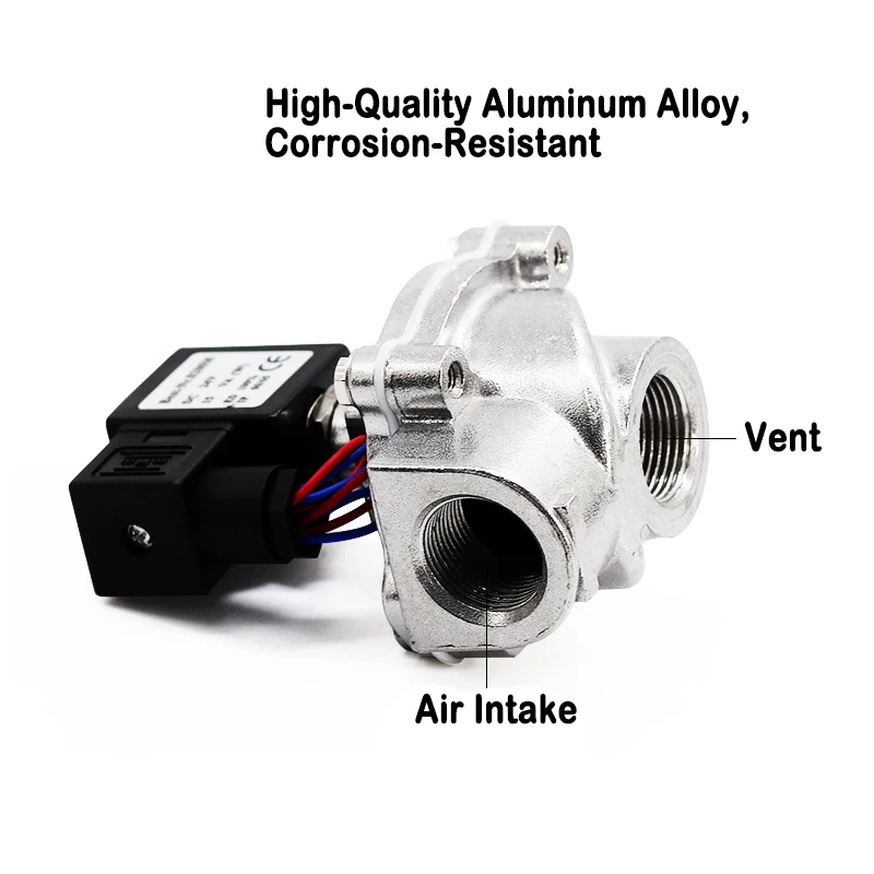 DMF-Z-20S/25/40/50J Bolsa de ángulo recto Colector de polvo neumático DC24V Válvula solenoide Válvula de pulso 1 pulgada - imagen 3