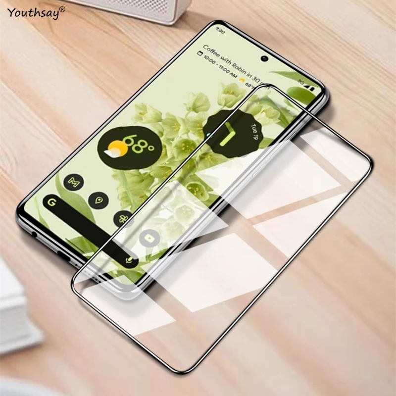 Vidrio 6 en 1 para Google Pixel 9A, cubierta completa de vidrio templado, Protector de pantalla de Google Pixel 9A, película de lente de teléfono HD Pixel 9A - imagen 4