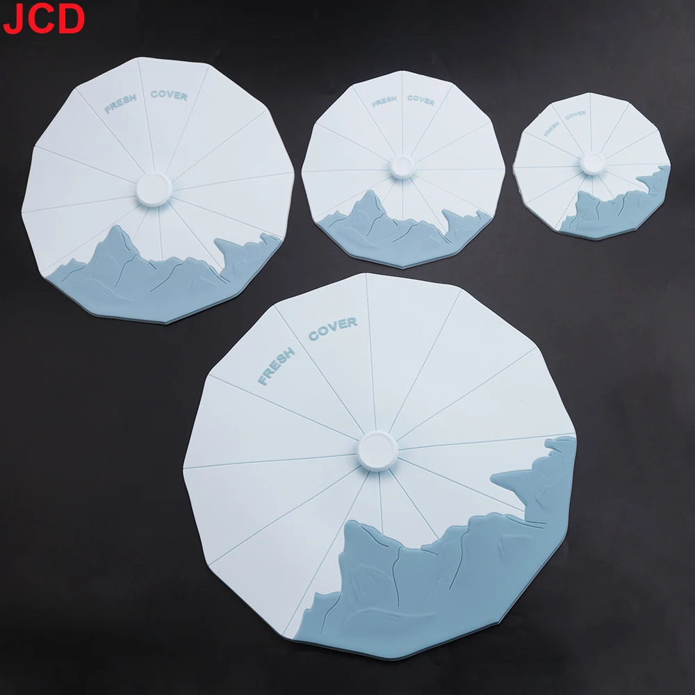 1 Uds. Cubierta de silicona para cuencos de microondas, tapa para envolver alimentos, tapa para olla, cubierta fresca para alimentos, tapa para sartén, tapón, cubiertas para cuencos, herramienta de cocina ﻿ - imagen 2