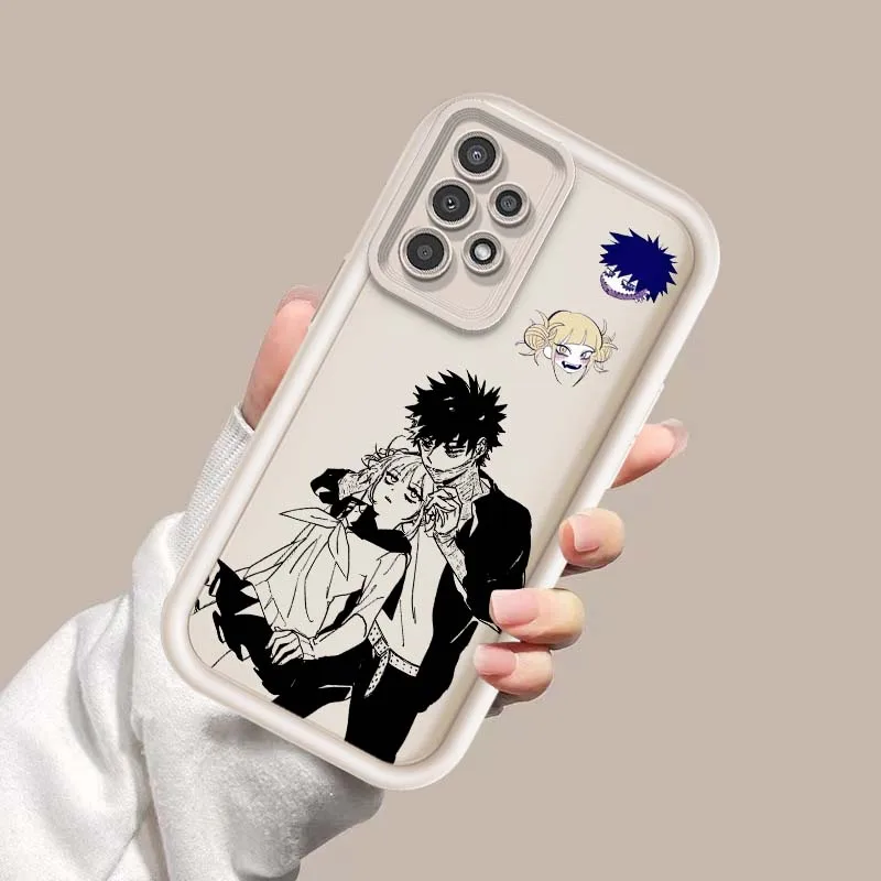 Dabi y Toga Anime para Samsung Galaxy A73 A72 A71 A56 A55 A35 A25 A54 A53 A52 A51 A32 funda de teléfono con escalera ocular - imagen 3