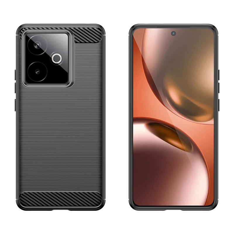 Para Realme GT7 funda Realme GT 7 7T Fundas Coque silicona suave a prueba de golpes protector teléfono parachoques Realme GT 7 - imagen 2