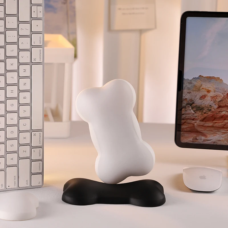 Alfombrilla de ratón bonita, soporte para reposamuñecas, alfombrilla de ratón ergonómica de silicona antideslizante para suministros de oficina, accesorios de decoración de escritorio - imagen 4