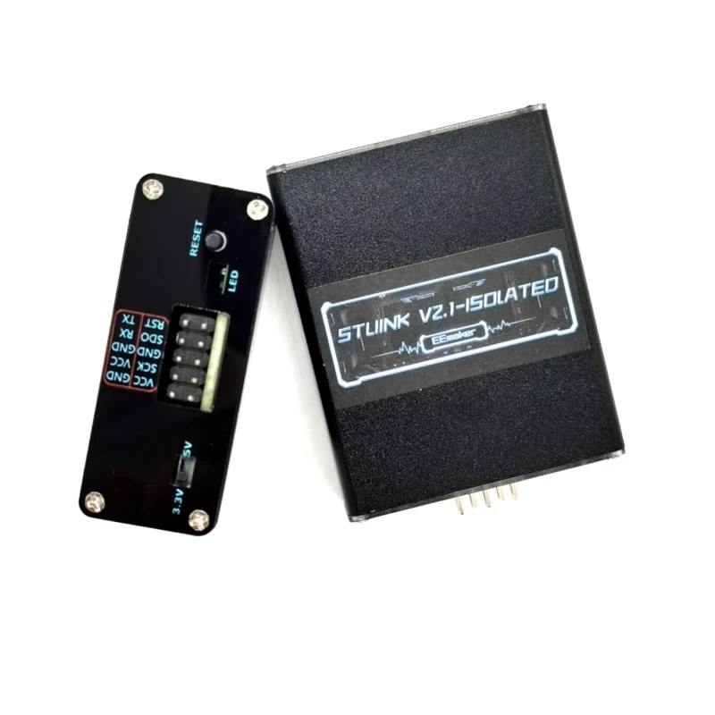 ST-LINK V2.1, dispositivo de emulación y depuración aislado de alto voltaje, compatible con todas las interfaces STLinK STM32 SWD, 1 puerto de serie - imagen 2