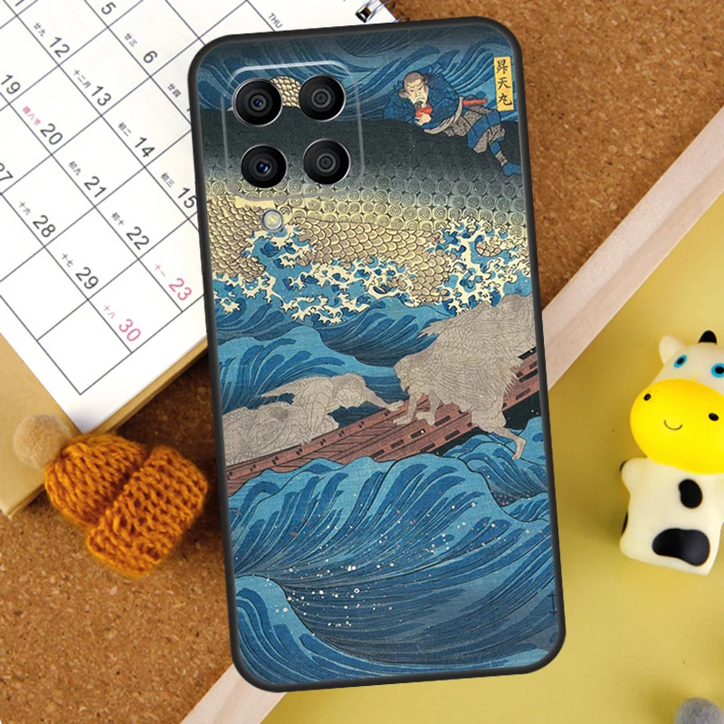 Funda artística de Anime Pub Wave japonés para Samsung Galaxy M31 M51 M21 M12 M32 M52 M20 M13 M23 M33 M53 M14 M34 M54 M30s - imagen 5