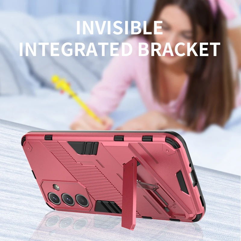 Funda armadura para Samsung Galaxy A15 A25 A35 A55 A05 A05S M15 M35 M55 funda magnética para Samsung A 55 35 M 15 05 05S funda de teléfono - imagen 5