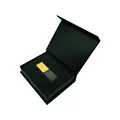 gold and black box