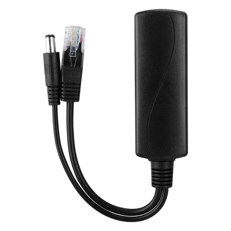 Adaptador PoE 48V a 12V Cable Divisor Inyector Huawei Hikvision - imagen 5