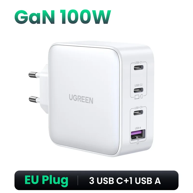 White EU GaN 100W