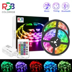 Tira LED RGB 5050 con Mando 24 Teclas para Dormitorio