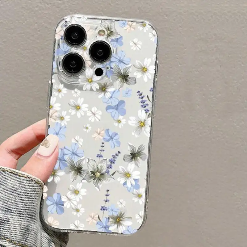 Funda suave de flores para Samsung Galaxy, A54, A55, A23, A24, A33, A52, A52S, A53, M23, M54, A05S, A15, A25, A14, A35, A31, A51, A71, A72, A73 - imagen 2