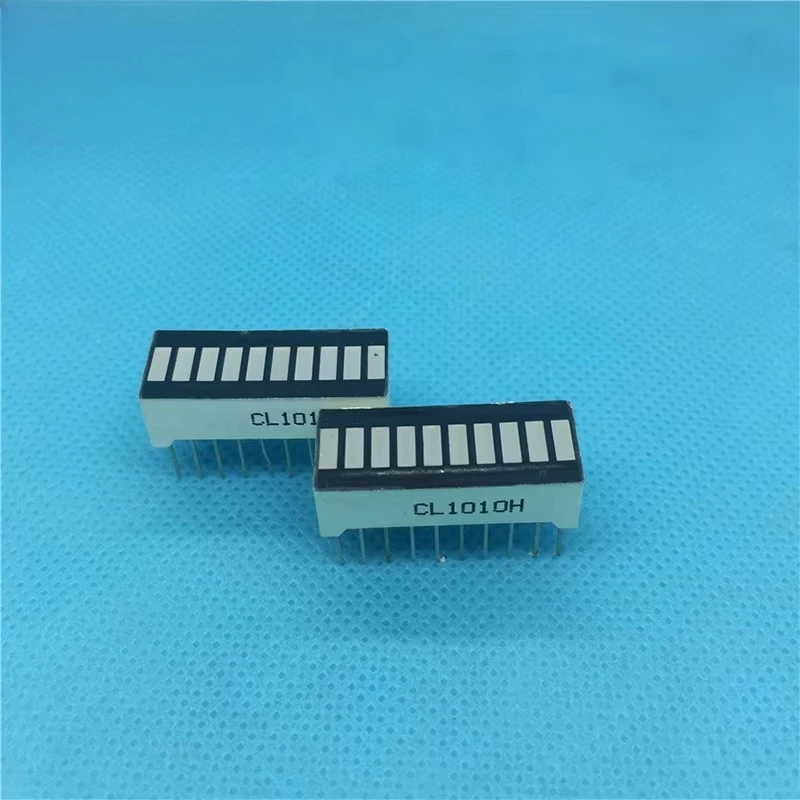 Módulo de pantalla LED ultrabrillante, barra de luz roja, azul y verde, tubo Digital LED de 10 segmentos, 20 pines, 8 caracteres, 25x10mm, 5 uds. - imagen 5