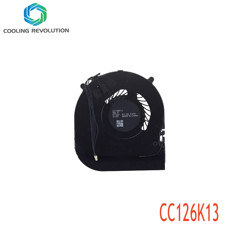 Ventilador de refrigeración de CPU CC126K13 Rev:9 6712Z1 5V DC 0.37A 01323 para Lenovo Thinkpad X1 Carbon X1C 2018 00UR983 - imagen 2