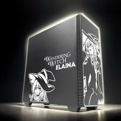 Elaina Pegatinas Anime para Carcasa PC - Impermeables Antidesgaste