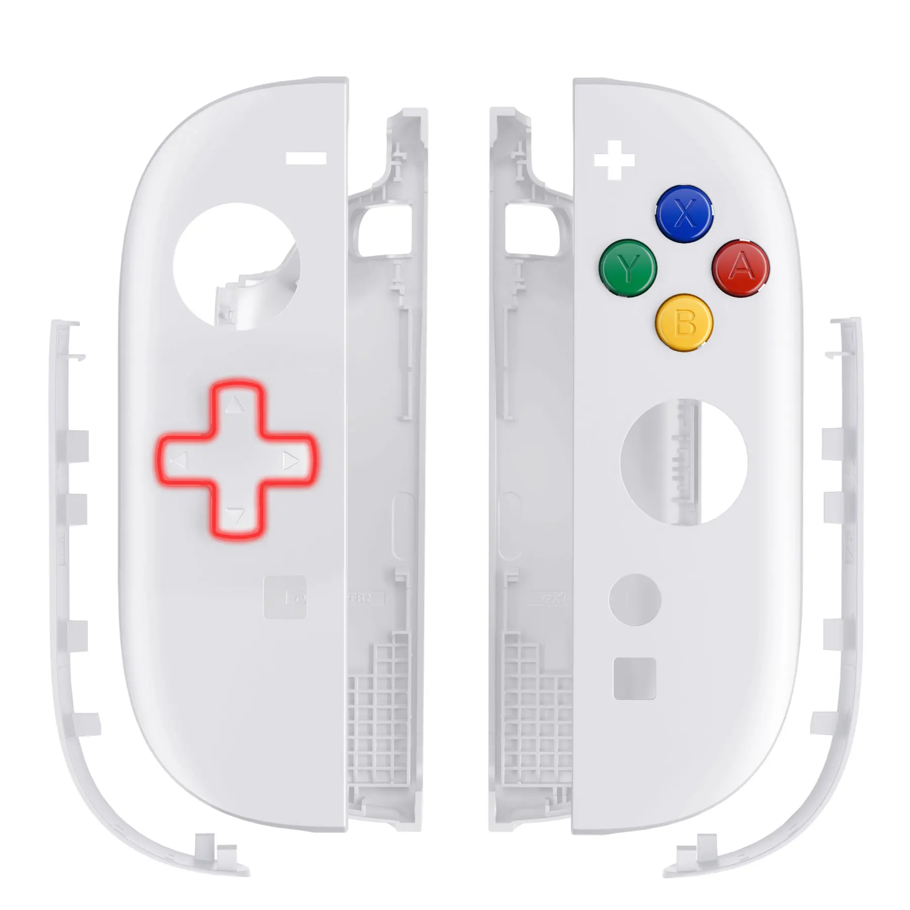 Carcasa de repuesto eXtremeRate DIY (versión D-Pad) con botones para Joycon 2, para controlador Nintendo Switch 2 - Versión Essence - imagen 4