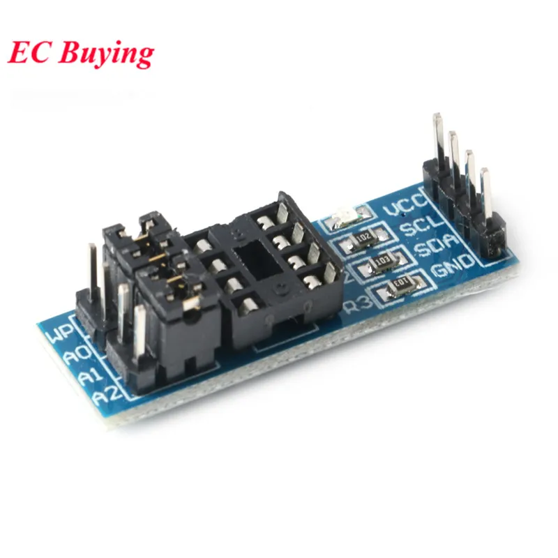 AT24C256 24C256 AT24CXX I2C IIC Interfaz Módulo de memoria EEPROM para arduino (sin chip) - imagen 2
