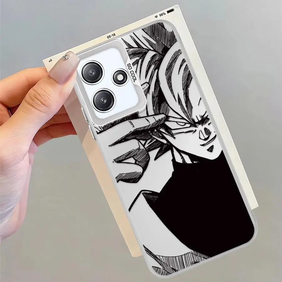 Funda de teléfono suave para Xiaomi Redmi 13C 12C 13 14C A4 12 A3x A1 A3 A2 Plus Anime Cool - imagen 4