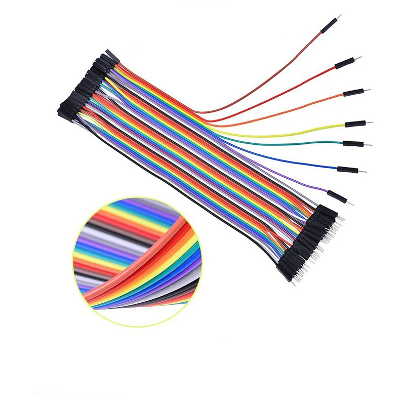 Cable Dupont Line de 40P, 1 piezas, 10cm, 20cm, 30cm, macho a macho, hembra, macho a hembra, Cable Dupont para PCB, KIT DIY - imagen 4