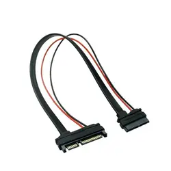 Adaptador SATA macho para Slimline hembra 22-13 pines cable datos
