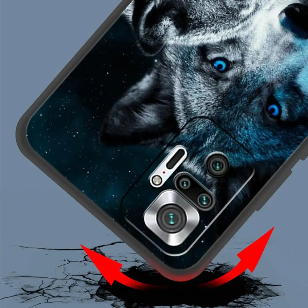 Funda de teléfono The Wolf para Xiaomi Redmi Note 14 13 12 5G 9S 9 10 11 Pro Plus 9T 14C 13C 12C 10C 9C 9A funda de silicona suave - imagen 5