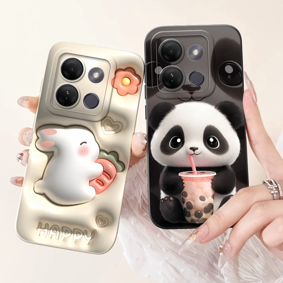 Funda de TPU suave con dibujos animados para Infinix Smart 7 HD, X6516, X6515 - imagen 4